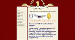 Desktop Screenshot of acehhcare.com